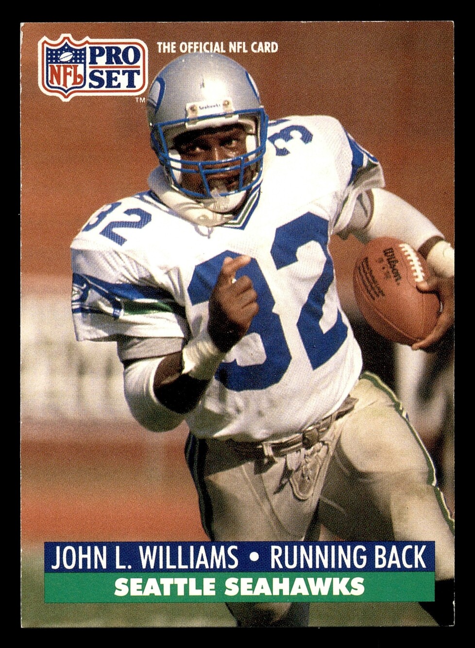 1991 Pro Set Spanish #234 John L. Williams Card